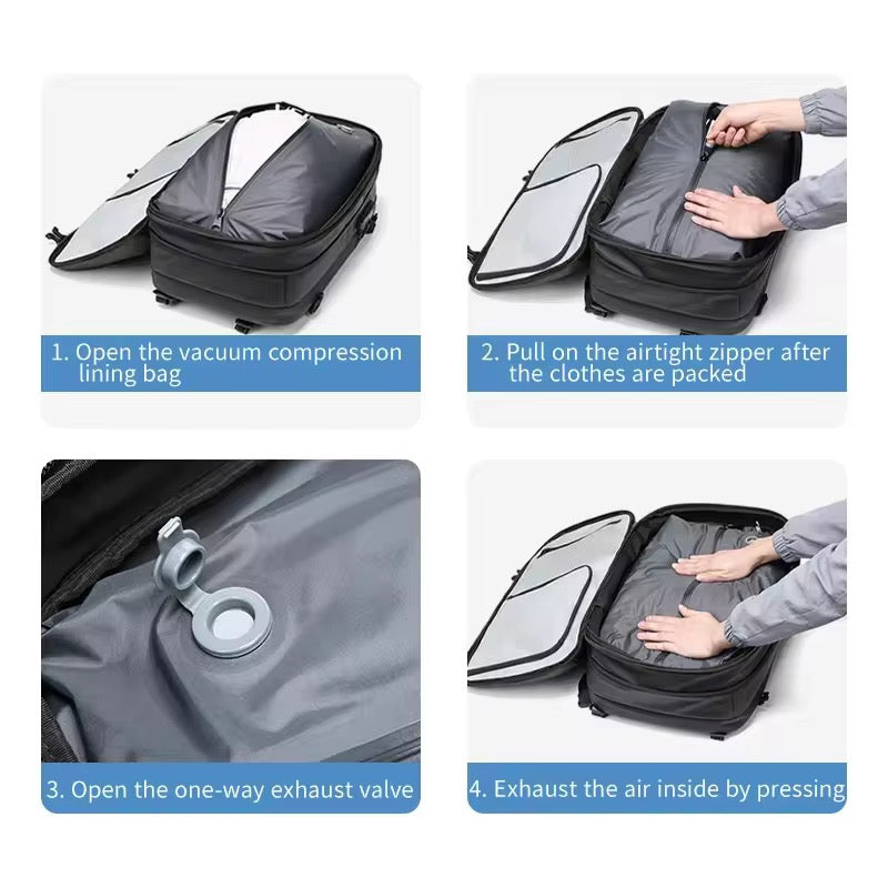 Air backpack sous vide